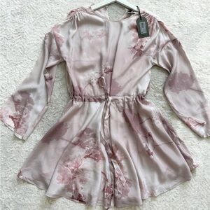 Allsaints Japanese style print dress, new this tag, size US2